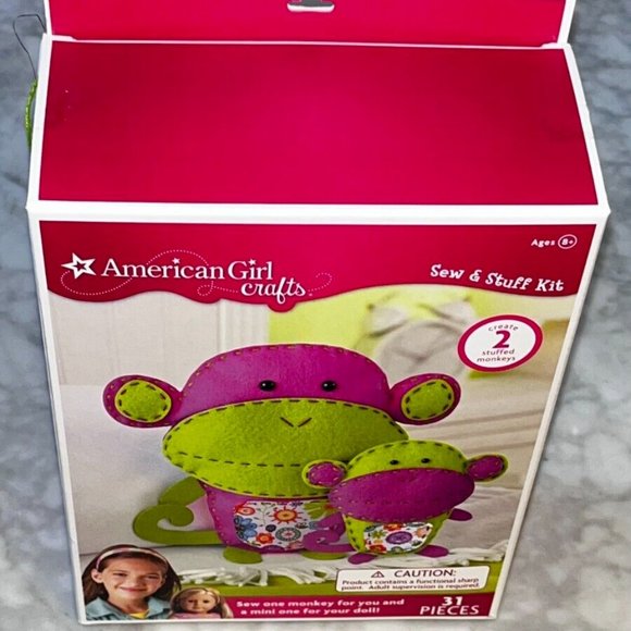 American Girl Crafts Girl's Sew & Stuff Kit NWT - Picture 1 of 2